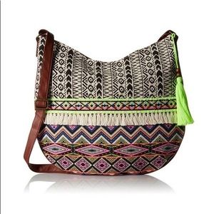 T-SHIRT & JEANS Boho Tribal Crossbody Bag Purse